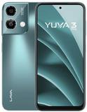 LAVA Yuva 3PRO DS with Premium Glass Back Design|5000 mAh Battery|Expandable Upto 1TB (Forest Viridian, 128 GB) (8 GB RAM)