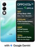 OPPO K13x 5G 6000mAh and 45W SUPERVOOC Charger & AI (Breeze Blue, 128 GB) (6 GB RAM)