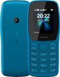 Nokia 110 Dual sim Keypad Phone with FM Radio, Auto Call Recording (Cyan)