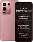 Infinix Note 50x 5G+ 45W Charger In the Box & AI (Sunset Spice Pink, 128 GB) (8 GB RAM)