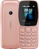 Nokia 110 Dual sim Keypad Phone with FM Radio, Auto Call Recording (Rose Gold)
