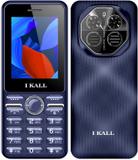I Kall I4 Keypad Phone- 2.4" Display with 2500mAh Battery, Support - Facebook, Youtube (Blue)