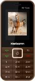 KARBONN K9 Yuva Keypad Mobile| 2500 mAh Battery|2MP Camera|Expandable Memory up to 32GB (coffee champagne)