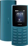 Nokia 106 4G Keypad Mobile, Long-Lasting Battery, MicroSD Card Slot (Ocean Blue)