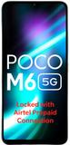 POCO M6 5G - Locked with Airtel Prepaid (Polaris Green, 128 GB) (4 GB RAM)