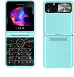 I Kall K42 Multimedia Flip - Mobile Phone with 2.4" Display, 2000mAh Battery (Sapphire)