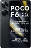 POCO F6 5G (Black, 256 GB) (12 GB RAM)