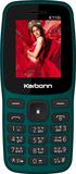 KARBONN K110i Dual Sim Keypad Phone|1000 mAh Battery|Expandable Storage Up to 32GB (Green)