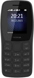 Nokia 105 Dual Sim, Keypad Mobile Phone with Wireless FM Radio (Charcoal)