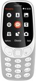 Nokia 3310 Dual SIM Keypad Mobile with MP3 Player, FM Radio & Rear Camera [Grey] (Grey)
