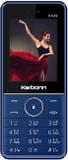 KARBONN KX29 DS Keypad Mobile|3000 mAh Battery|0.3MP Rear Camera|Expandable Upto 32 GB (grey blue)
