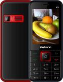KARBONN Jumbo K9 Keypad Mobile Phone 2.4inch LCD2 MP Camera,1800mAh Battery,FM Vibratore (Black, Red)