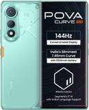 Tecno Pova Curve 5G (Neon Cyan, 128 GB) (6 GB RAM)