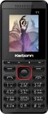 KARBONN Y1 Dual Sim Keypad Phone|800 mAh Battery|0.3MP Rear Camera|Expandable Upto 32 GB (Black & red)