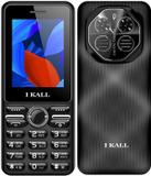 I Kall I4 Keypad Phone- 2.4" Display with 2500mAh Battery, Support - Facebook, Youtube (Black)