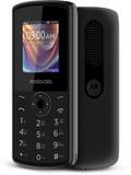 MOTOROLA A10V DS Keypad Phone with Voice Feature|800 mAh Battery|Wireless FM Recording (Black)