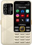I Kall I10 Mobile Phone - 2.8"Display with Pre-Loaded - Facebook, YouTube etc. (Shiny Gold)