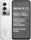 REDMI 15 5G (Frosted White, 128 GB) (6 GB RAM)