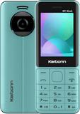 KARBONN K9 Sleek,Dual SIM,Keypad Mobile,2.4"Corved Glass,1750mAh Battery,Expandable,32GB (Sea Green)