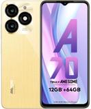 itel A70 | 5000 mAh Battery |13MP Dual Rear Camera | Type C Charging (Brilliant Gold, 64 GB) (4 GB RAM)