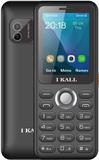 I Kall I6 Keypad Mobile Phone - 2500mAh Battery with 2.4" Display, Type-C Charging (Black)
