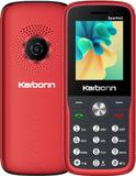 KARBONN Sparkle2 Dual SIM Keypad Mobile 2"LCD,Camera,1000mAh Battery Expandable,32GB (Black Red)