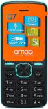 amaq Q7 Dual Sim keypad mobiles (Black, Blue)