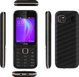 LAVA Geem Power Dual Sim Keypad Phone|FM Recording| Smart AI Battery (Charcoal, Gold)