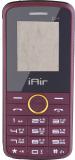 IAIR D24 Dual Sim Keypad Phone | 1200 mAH Battery & Big 1.88 Inch Display (Maroon)