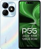 itel P55 (Aurora Blue, 128 GB) (8 GB RAM)