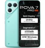 Tecno Pova 7 Pro 5G (Neon Cyan, 128 GB) (8 GB RAM)