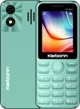 KARBONN K2Stylo,Dual SIM Keypad Mobile 2.4''LCD 1750mAh Battery Type C Memory Card 32GB (Sea Green Blk)
