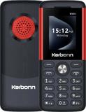 KARBONN K101i Dual SIM,Keypad Mobile,1.8''LCD,1000mAh Battery,TypeC USB,Memory Up to32GB (Black Red)