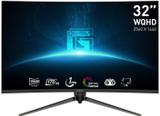 MSI 81.28 cm (32 inch) Curved WQHD VA Panel with 1500R Curved� display, Anti-Flicker, Less Blue Light, Anti-Glare Gaming Monitor (G32CQ5P) (Adaptive Sync, Response Time: 1 ms, 170 Hz Refresh Rate)