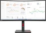 Lenovo ThinkVision 86.36 cm (34 inch) Curved WQHD LED Backlit VA Panel Monitor (ThinkVision T34w-30) (AMD Free Sync, Response Time: 6 ms, 60 Hz Refresh Rate)