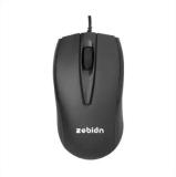 ZEB z70+ Wired Optical Mouse (USB 2.0, Black)