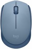 Logitech M171 Wireless Optical Mouse (2.4GHz Wireless, Blue Grey)