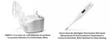 OMRON compressor ne- c106 Nebulizer & OmronMC 246 Digital Thermometer & Nebulizer (White & White)