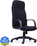 Durian Chaste-Hb Fabric Office Arm Chair (Black, Knock Down)