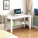 Matterhorn Engineered Wood Office Table (Free Standing, Finish Color - Frosty White, DIY(Do-It-Yourself))