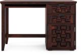 Allie Wood Rosewood ( Sheesham ) Solid Wood Study Table (Free Standing, Finish Color - Natural Walnut Finish, Pre-assembled)