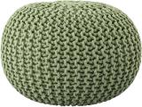 Sanyog Designs Foam Pouf (Finish Color - Light Green, Pre Assembled)