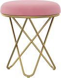 Crafty Store Metal Pouf (Finish Color - Gold, Pre Assembled)