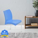 Nilkamal Novella 07 Plastic Outdoor Chair (Blue, Pre-assembled)