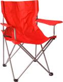 Tidy Homz Metal Outdoor Chair (Red, Pre-assembled)