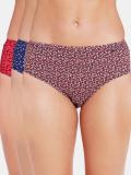 JOCKEY 1406 High Coverage Super Combed Cotton with StayFresh Treatment Women Hipster Multicolor Panty