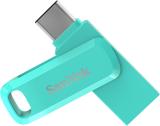 SanDisk Ultra Dual Drive Go Type C 128 GB OTG Drive (Green, Type A to Type C)