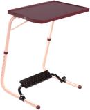 TABLE MAGIC Pro Executive Candy Brown Workspace Computer Table with Footrest Plastic Computer Desk (U-shaped, Finish Color - Candy Brown, DIY(Do-It-Yourself))