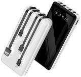 WINgFI 20000 mAh 15 W Power Bank (White, Lithium Polymer, Quick Charge 4.0 for Mobile)