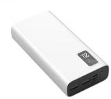 Binori 20000 mAh Power Bank (White, Lithium Polymer, for Mobile, Speaker, Smartwatch, Trimmer, Earbuds)